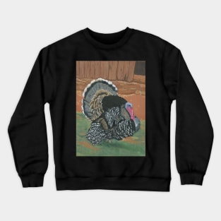 PERRY THE TURKEY AT POPLAR SPRING ANIMAL SANCTUARY Crewneck Sweatshirt